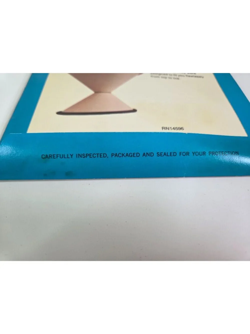 Vtg Michele Seamless Mesh 100% Nylon Stockings 9 1/2 Medium Wood Beige 2 Pairs